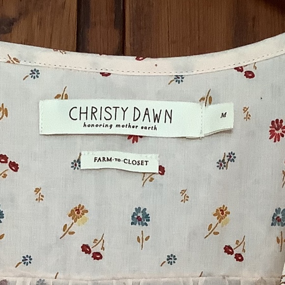 Christy Dawn Della Dress in Carnelian Aster Garden - Picture 8 of 10